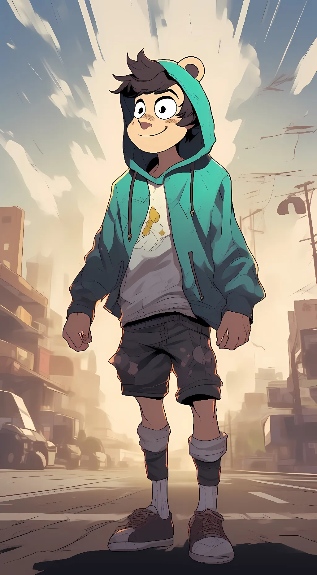 ai character: Tommy background