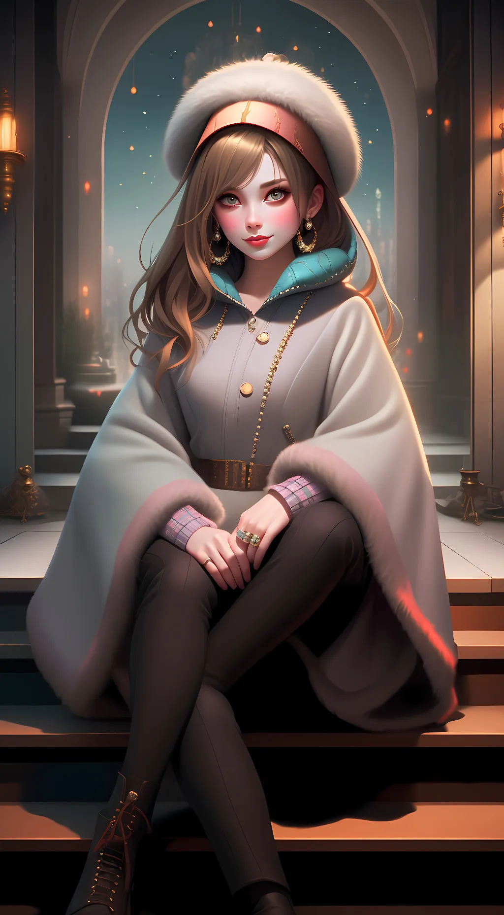 ai character: Adrianna  background