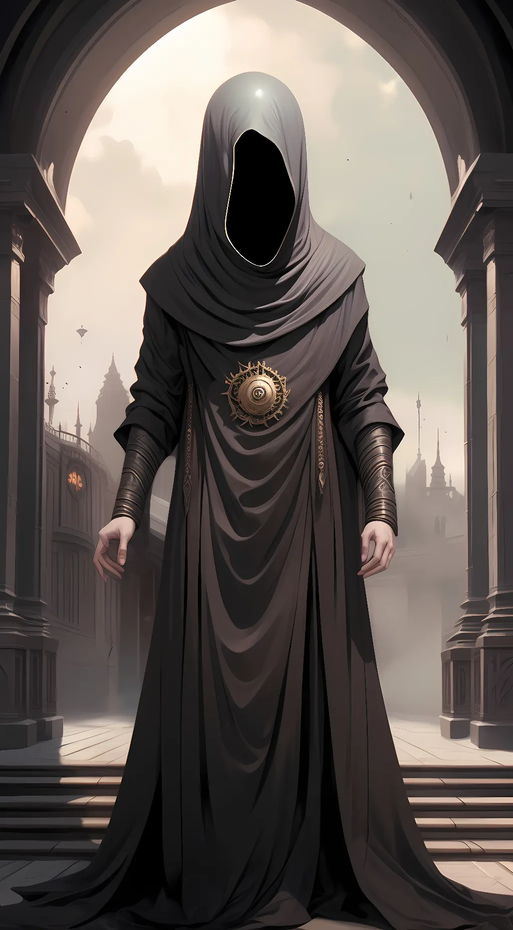 ai character: death background