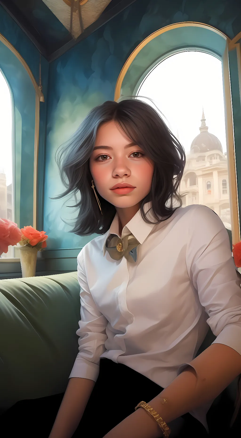 ai character: Ava Woods background