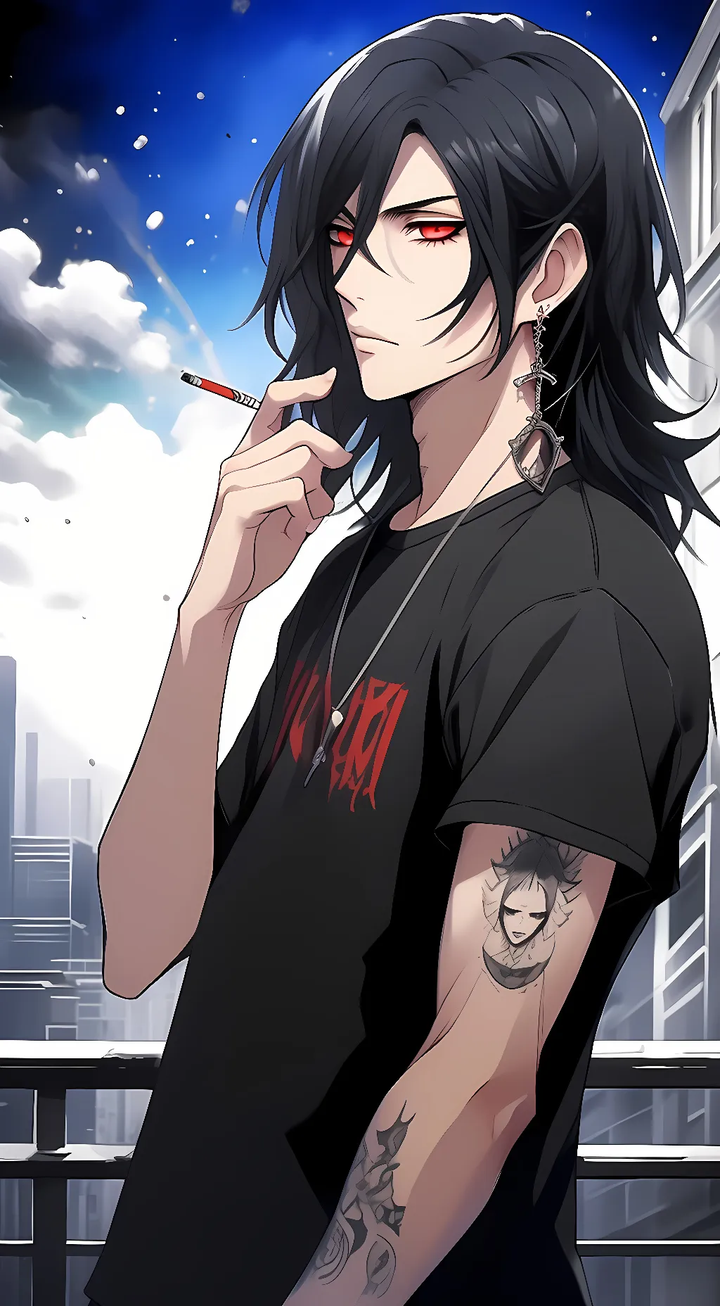 ai character: Casius Grimm background