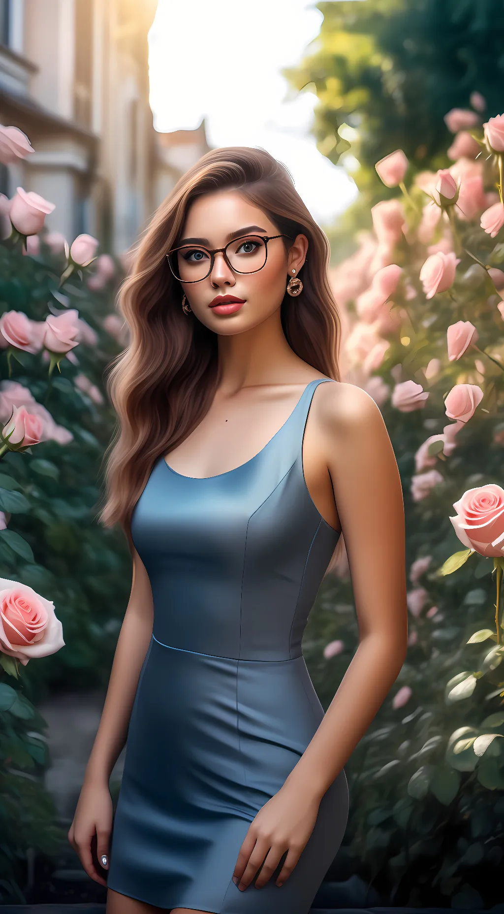 ai character: Lily background