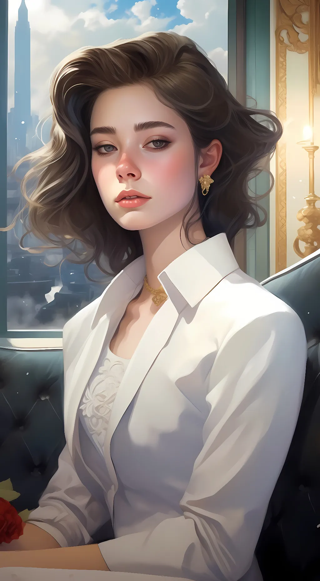 ai character: Hazel background