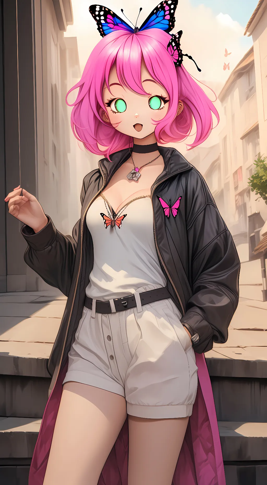 ai character: J.J background