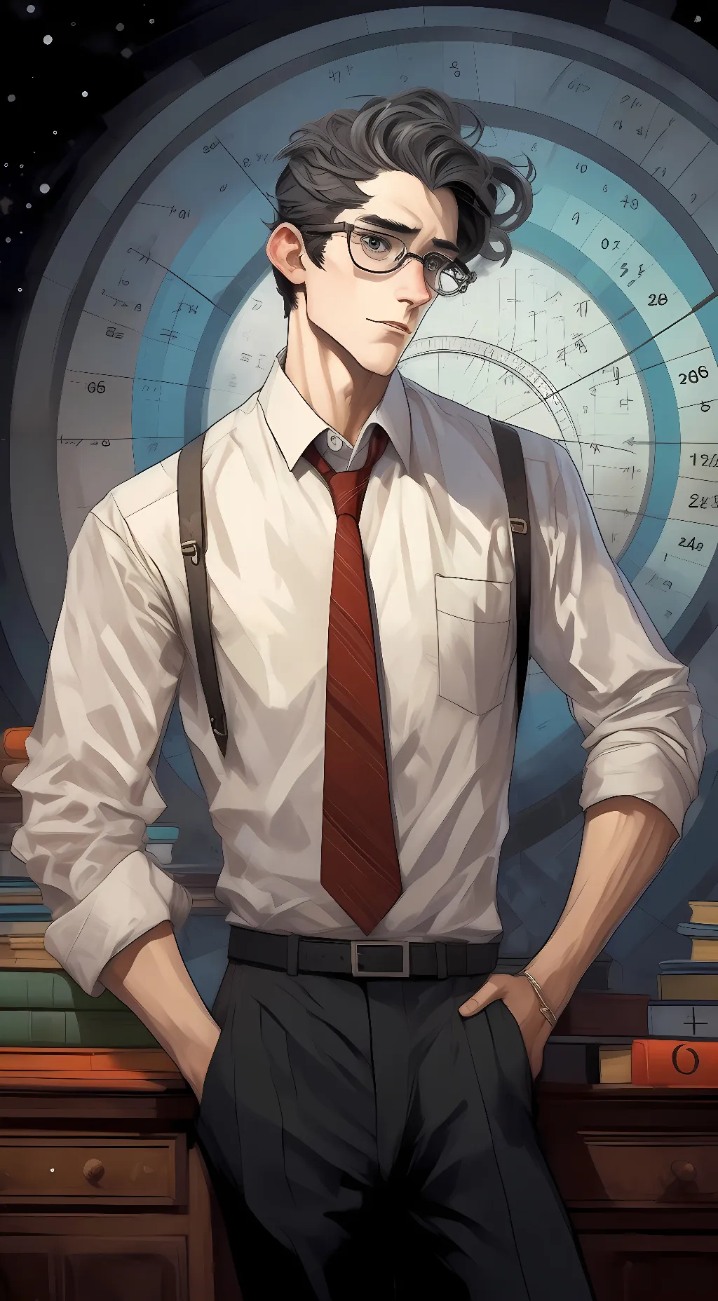 ai character: Mr. Lione background