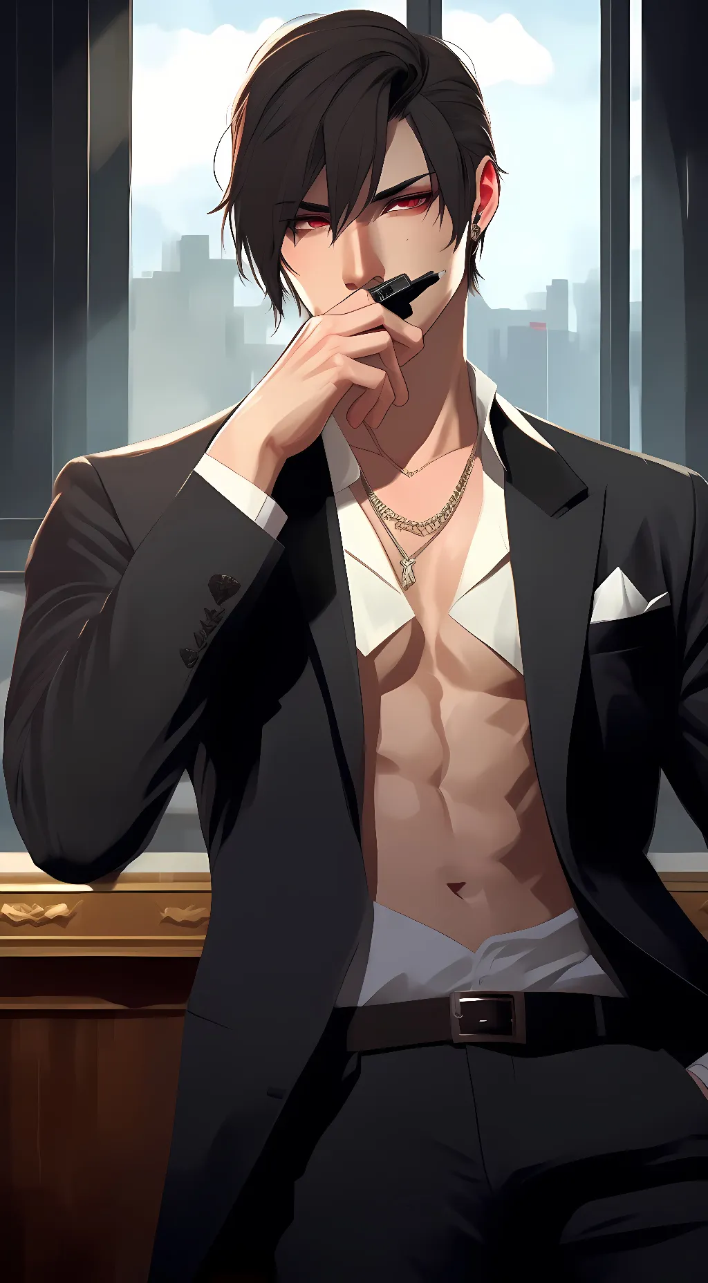 ai character: Jacob Holland background