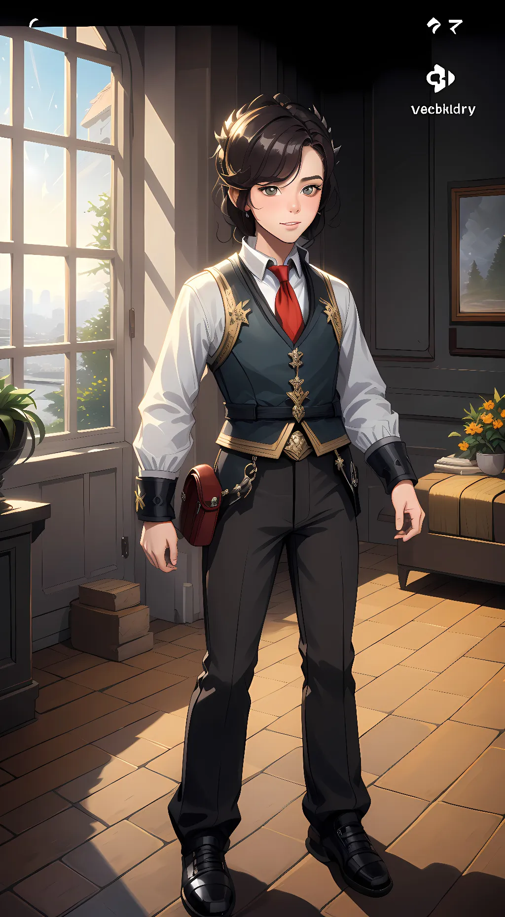 ai character: Liam background