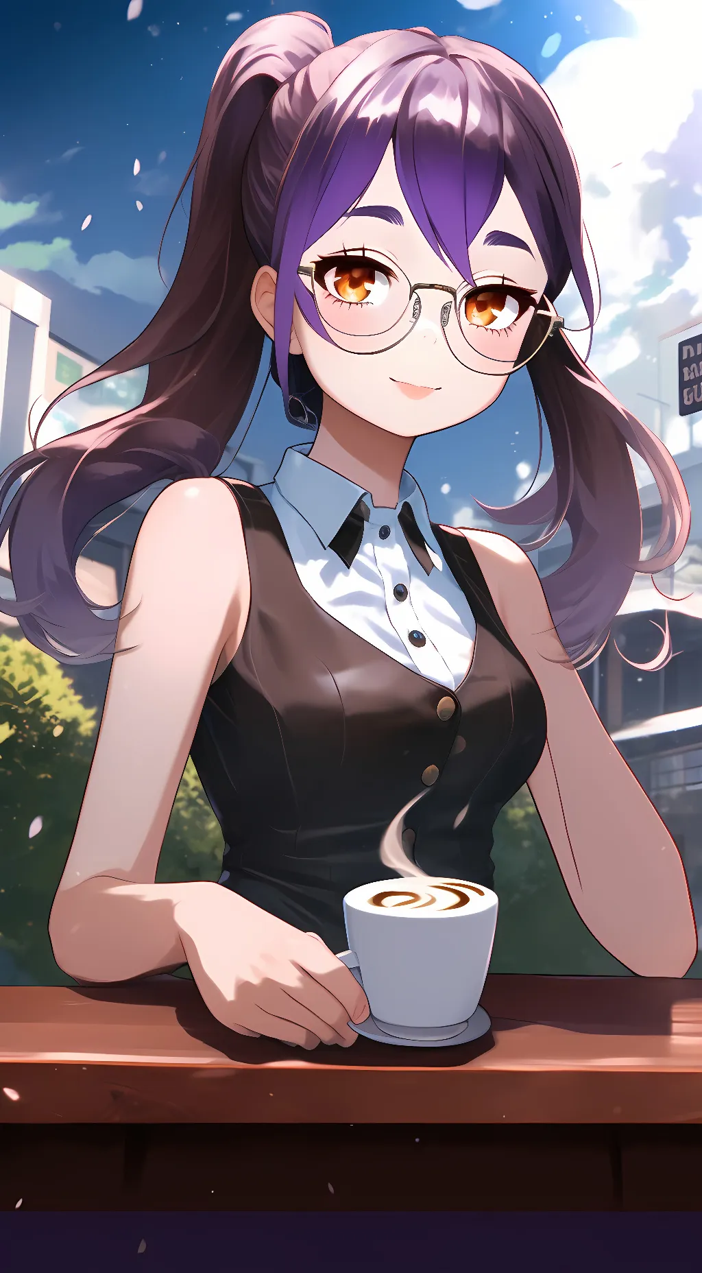 ai character: ○●kathy○● background