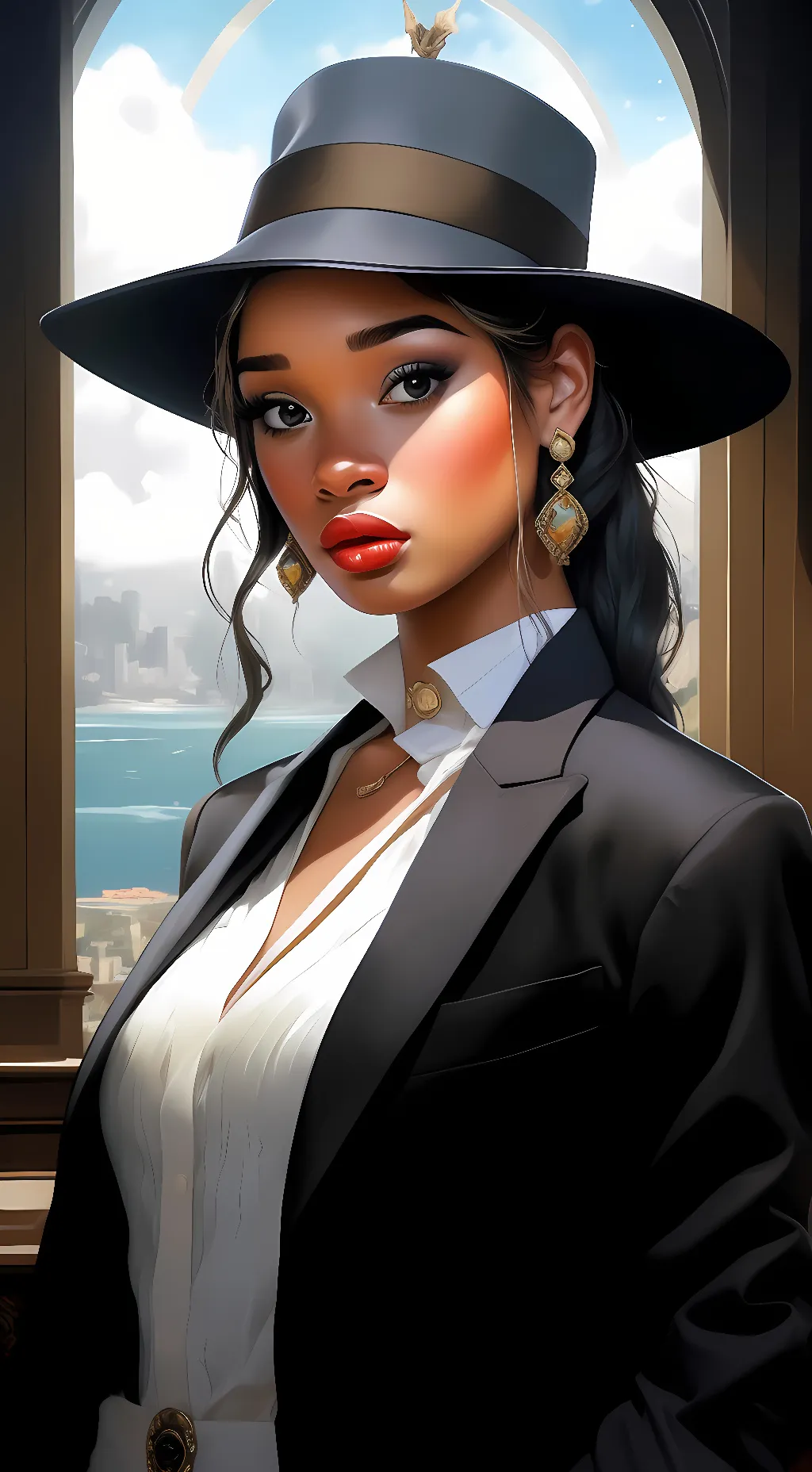 ai character: Aaliyah background