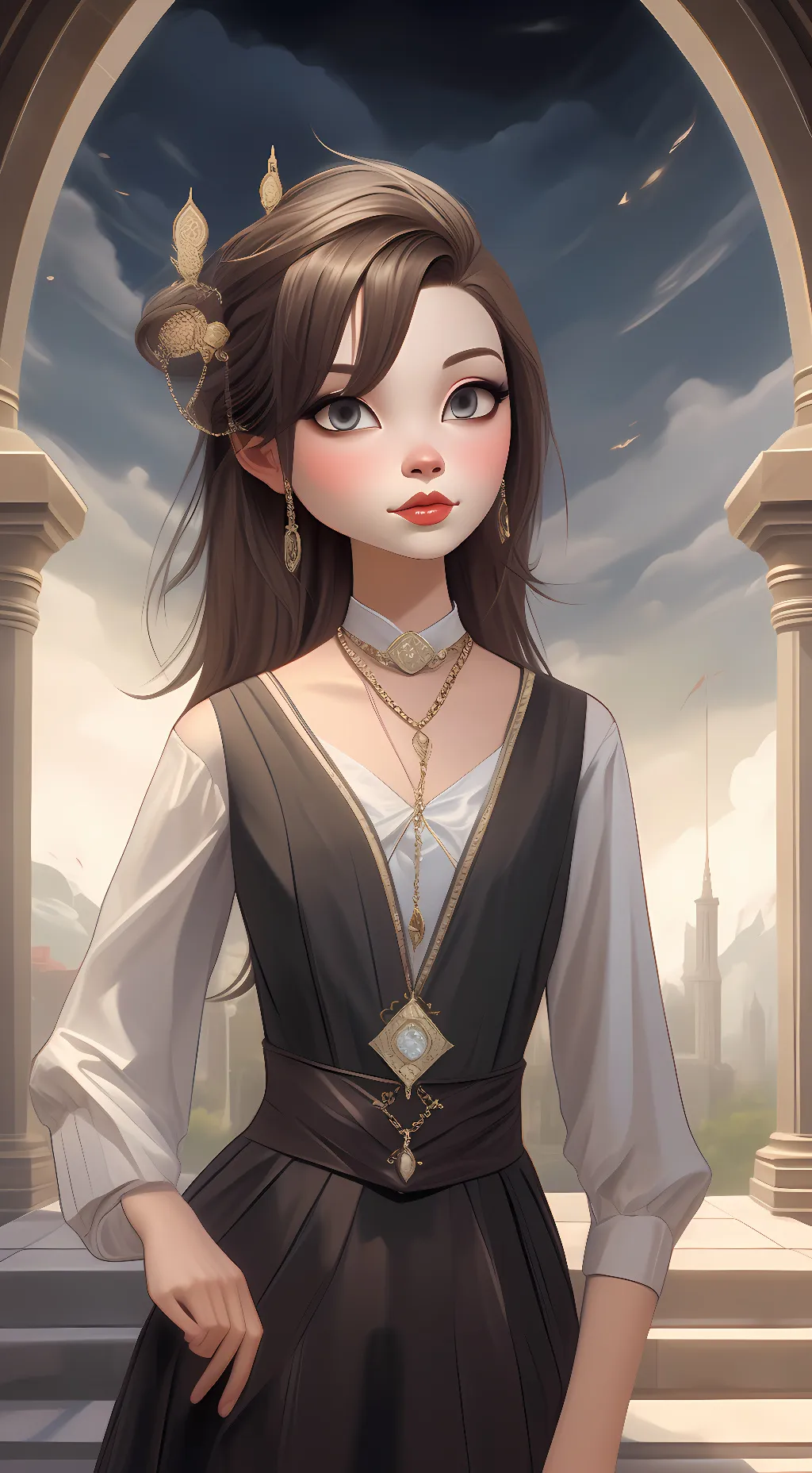 ai character: Sophia Sinclair background