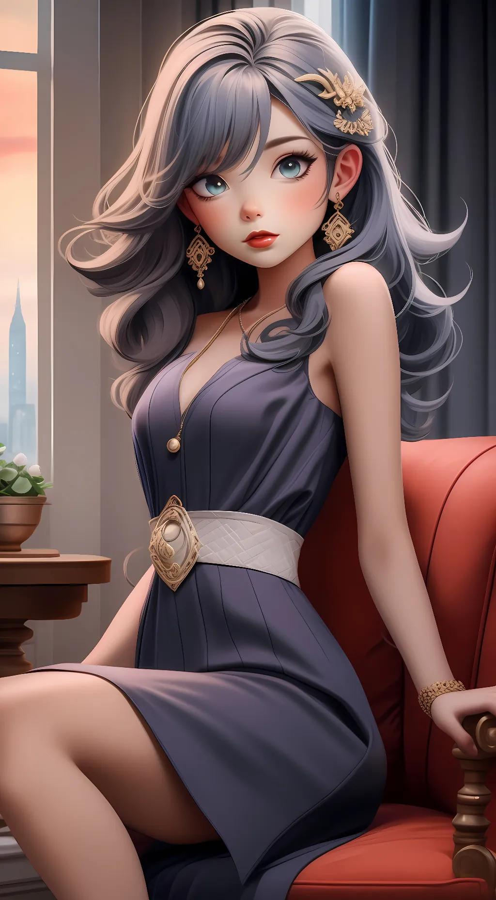 ai character: Amy background