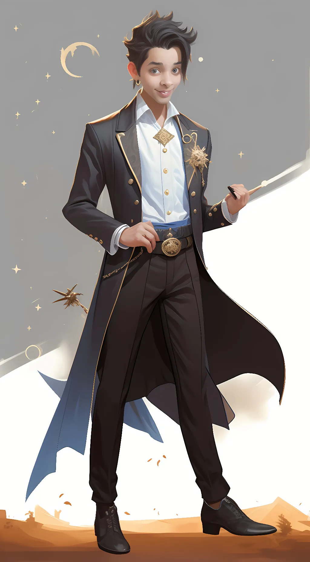 ai character: fanista facka background