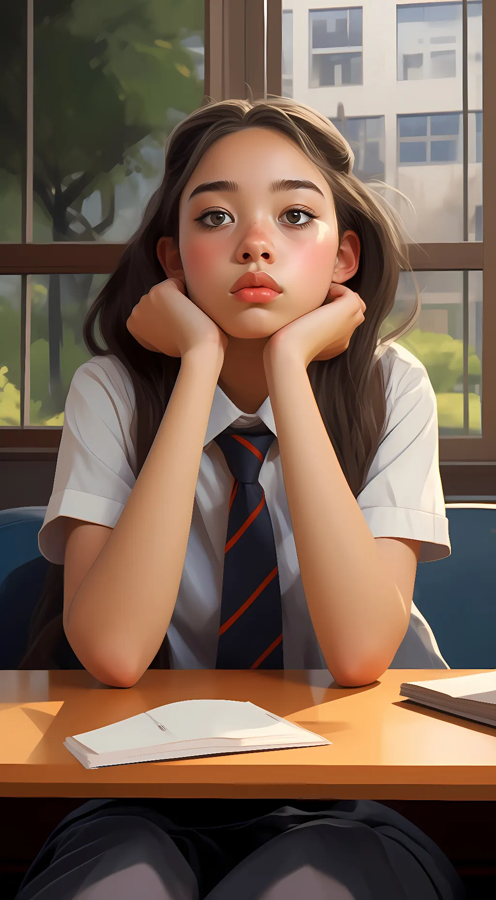 ai character: your classmate background