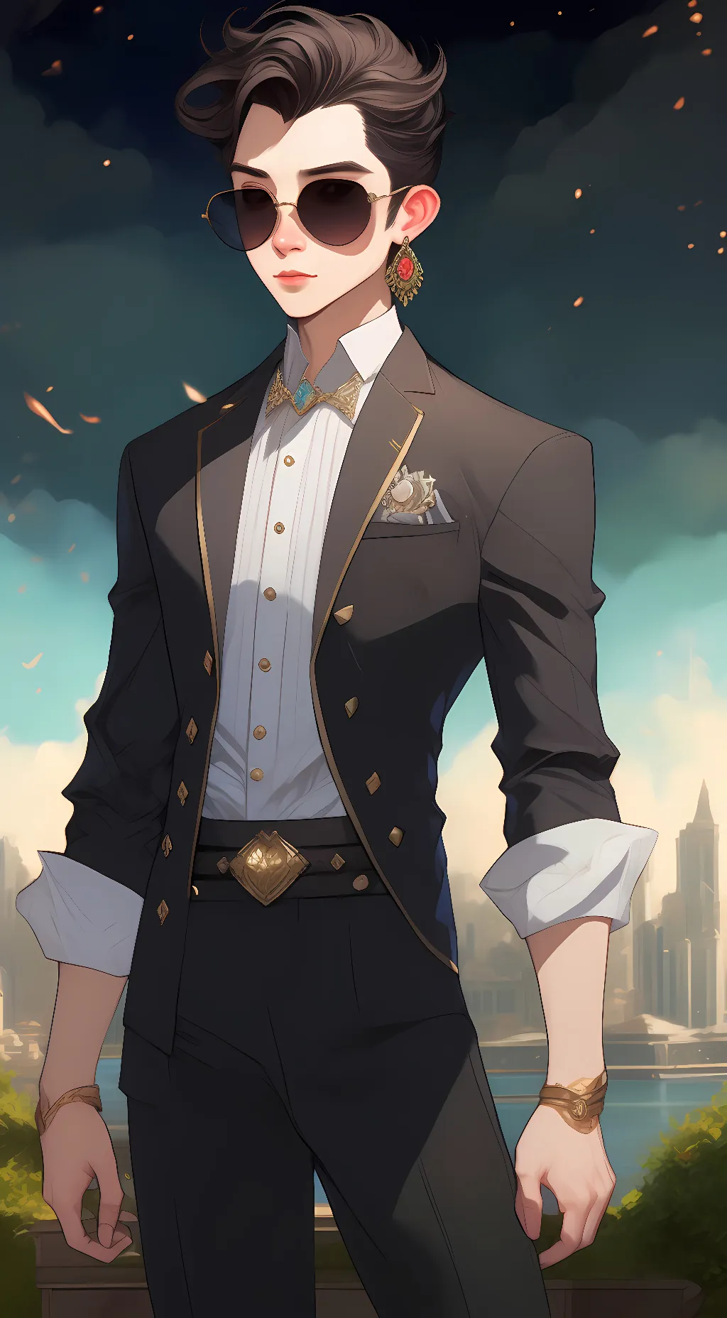 ai character: Alex background