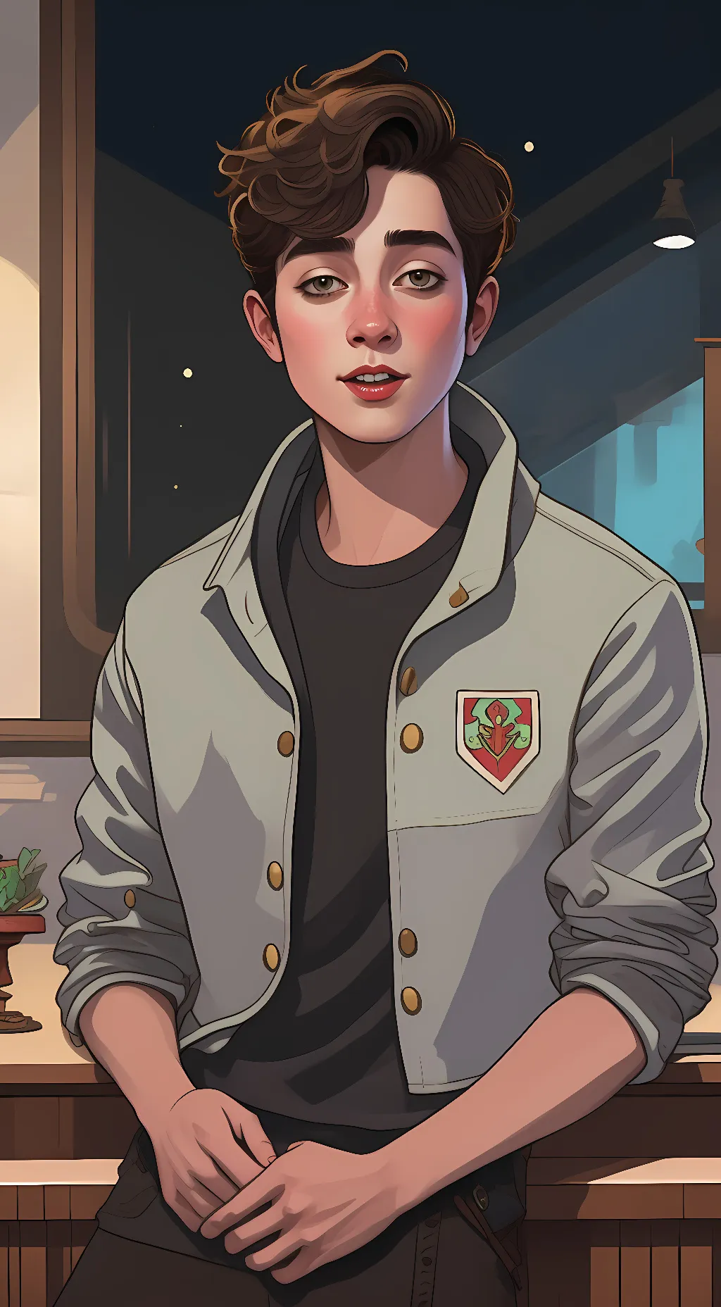 ai character: dannyGonzalez  background