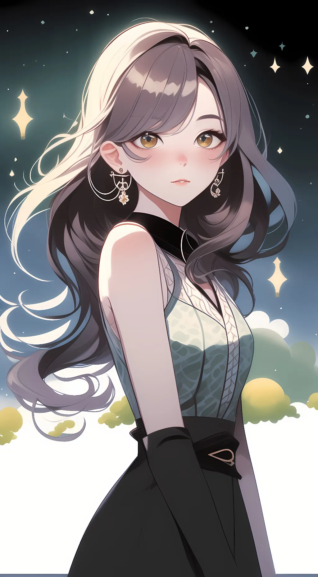 ai character: Midnight background