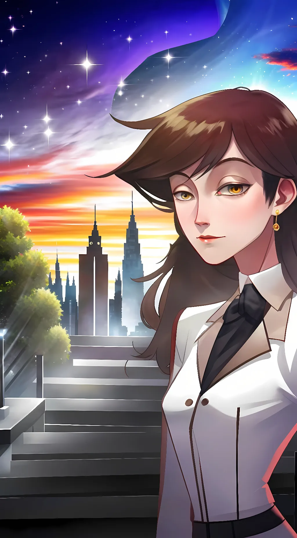 ai character: muke background