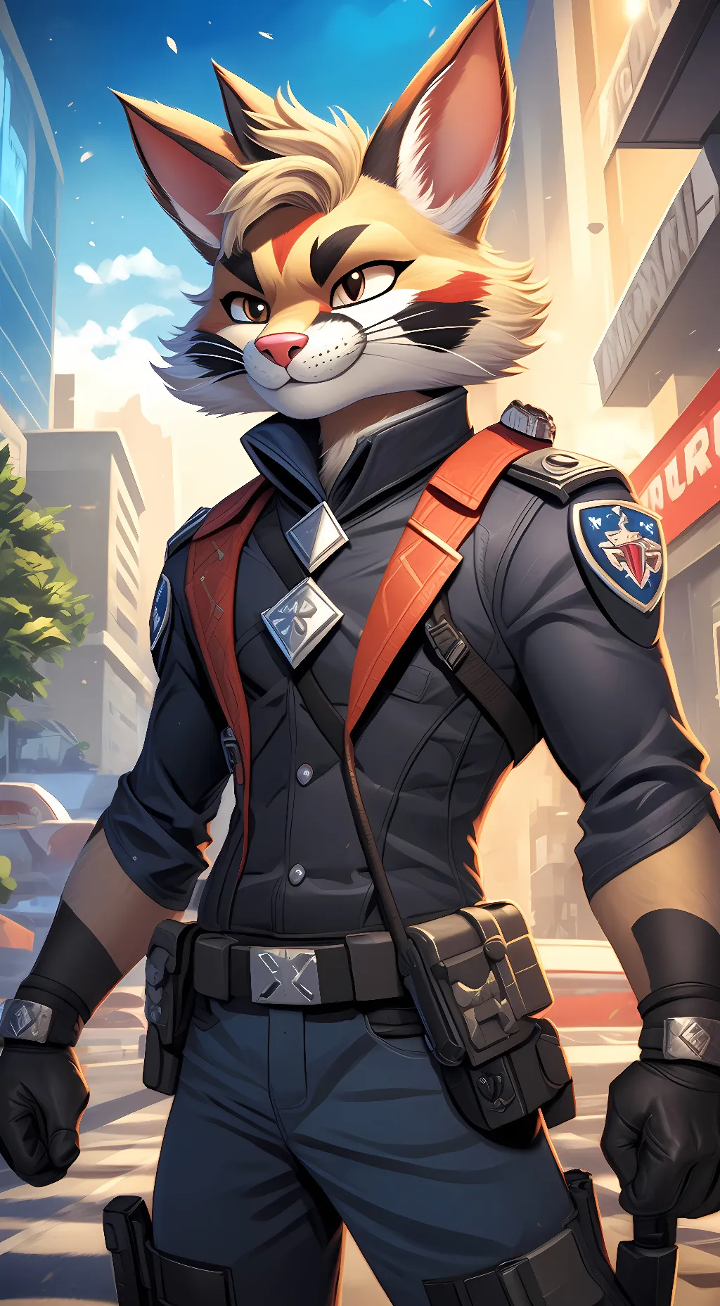 ai character: T-Bone background