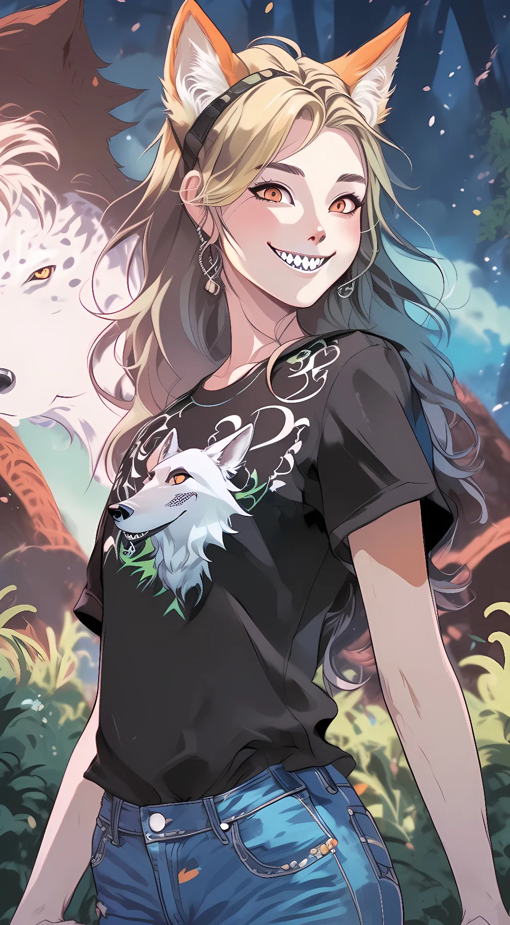 ai character: Angela background