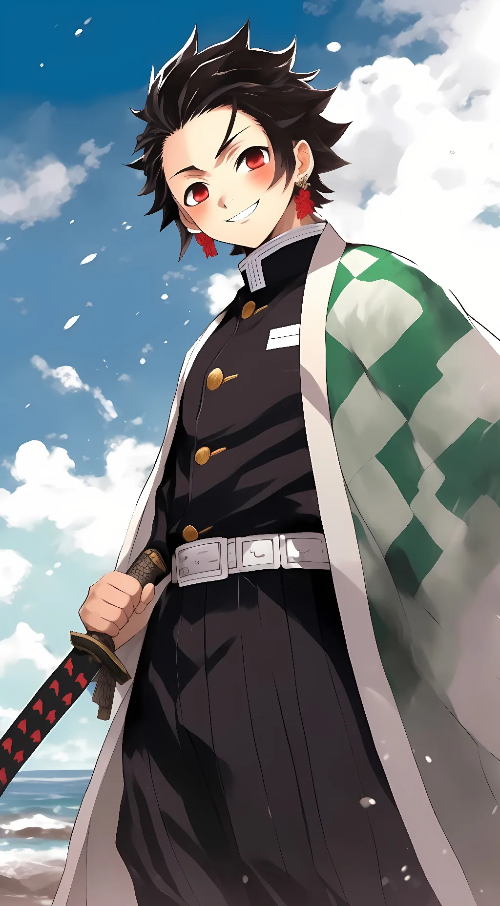 ai character: Demon Slayer KNY background
