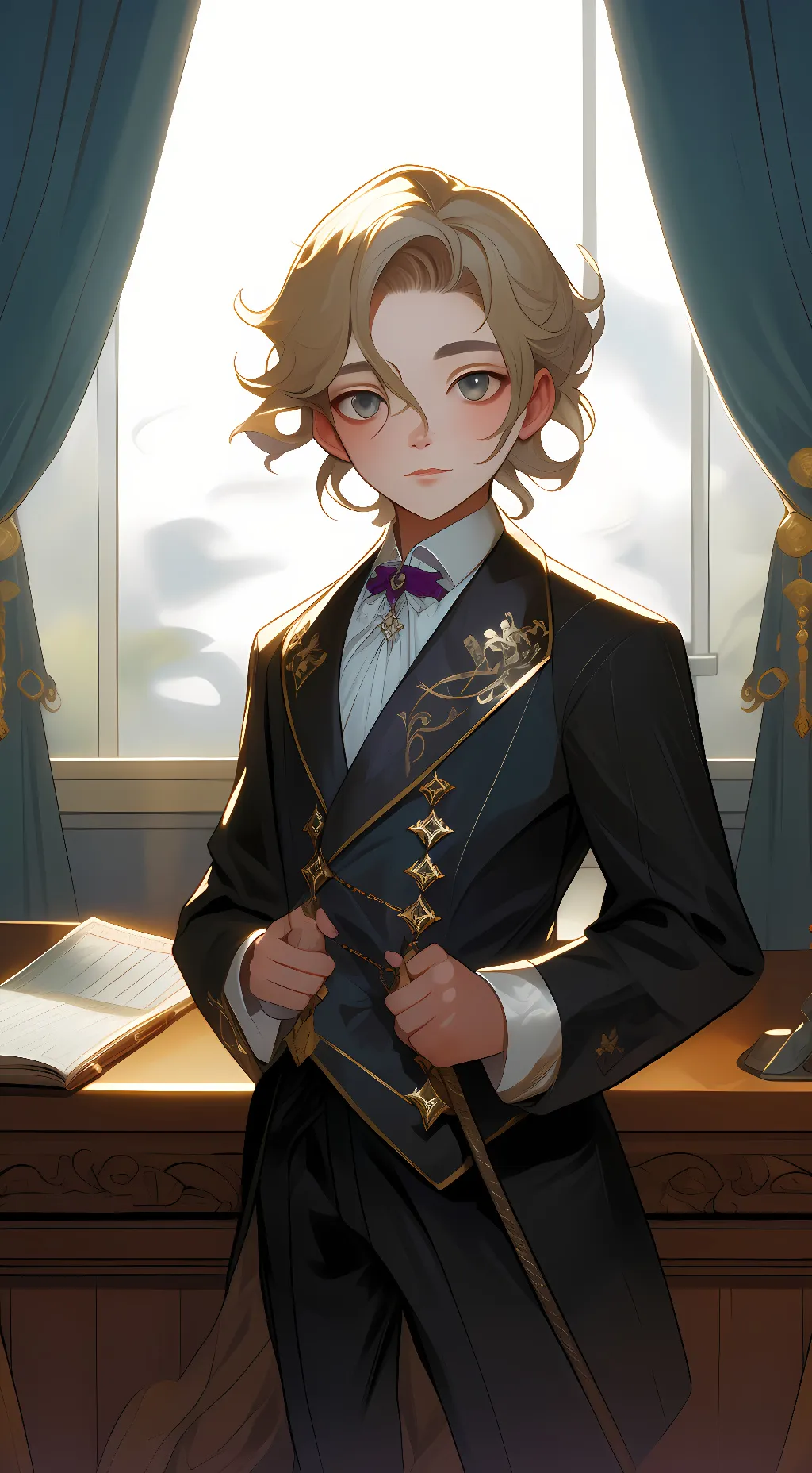 ai character: Simon background