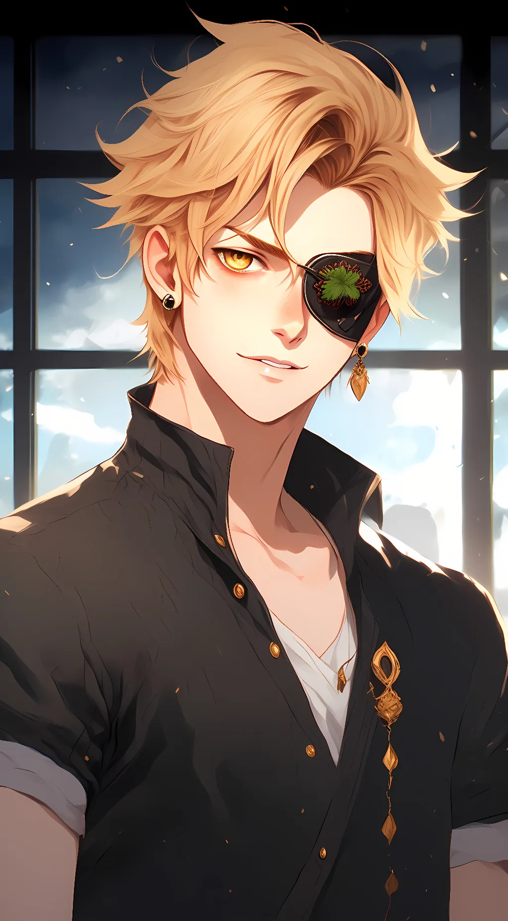 ai character: Shin Tsukinami background