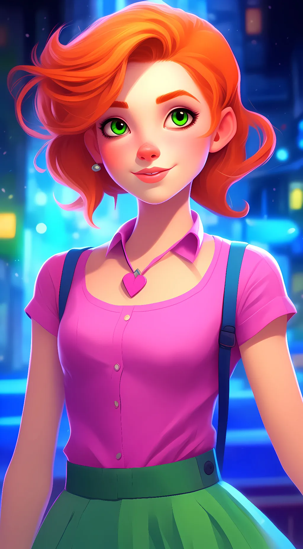 ai character: Elizabeth afton background