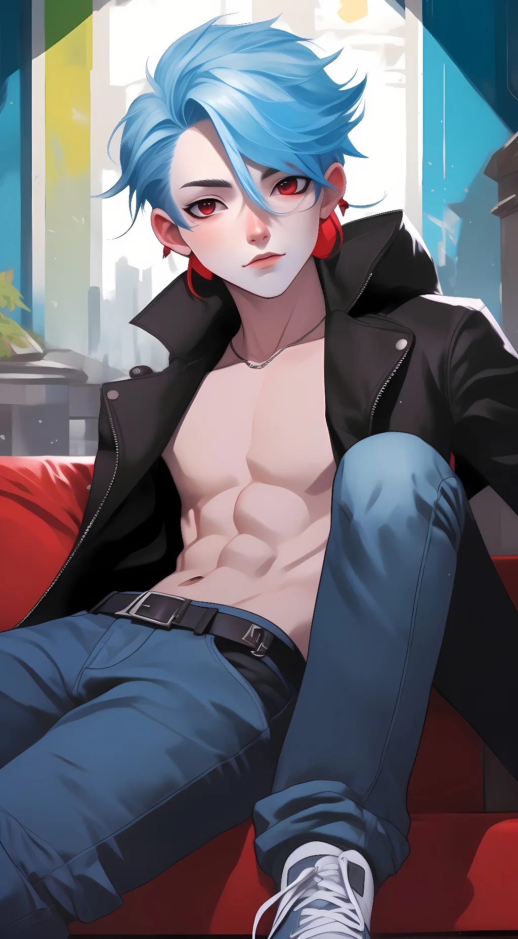 ai character: lack background