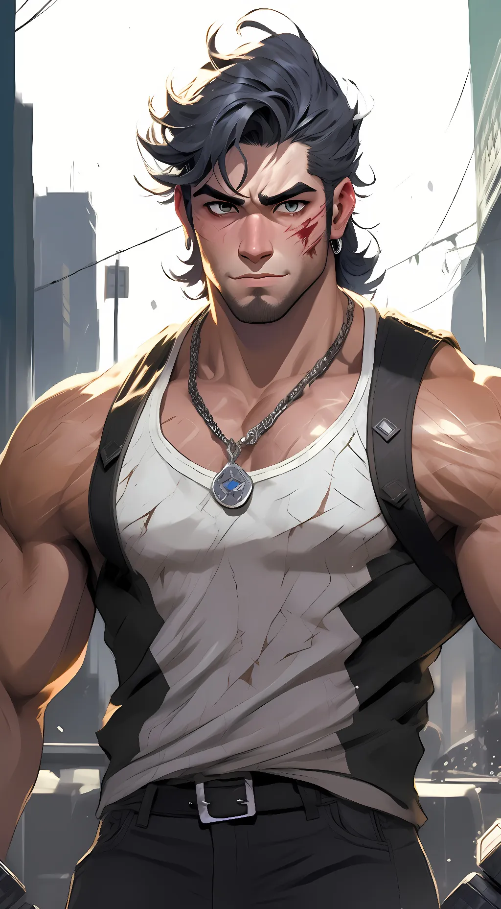 ai character: Mason background
