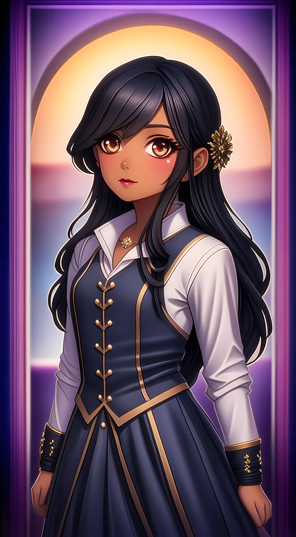 ai character: Ahpmau  background