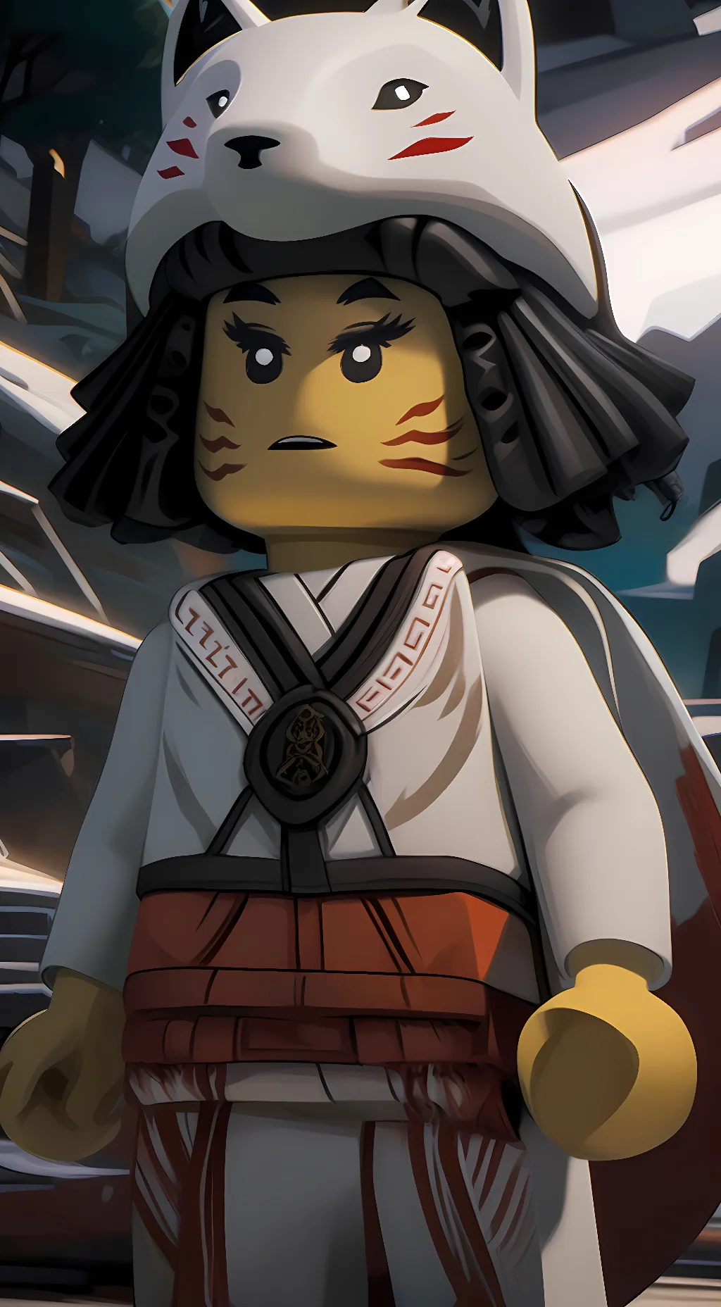 ai character: Akita background