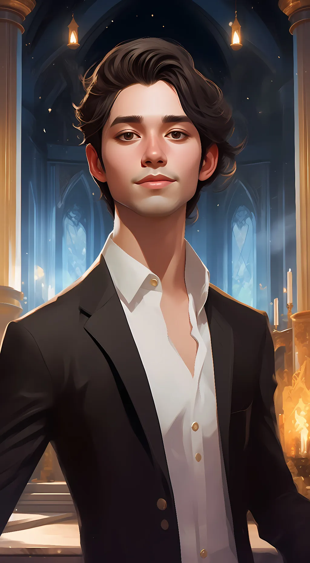 ai character: Julian background