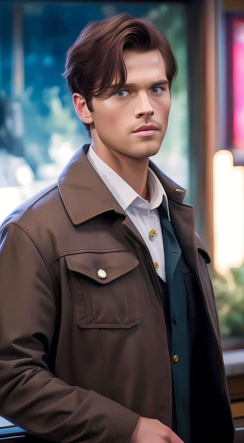 ai character: Jack Kline  background