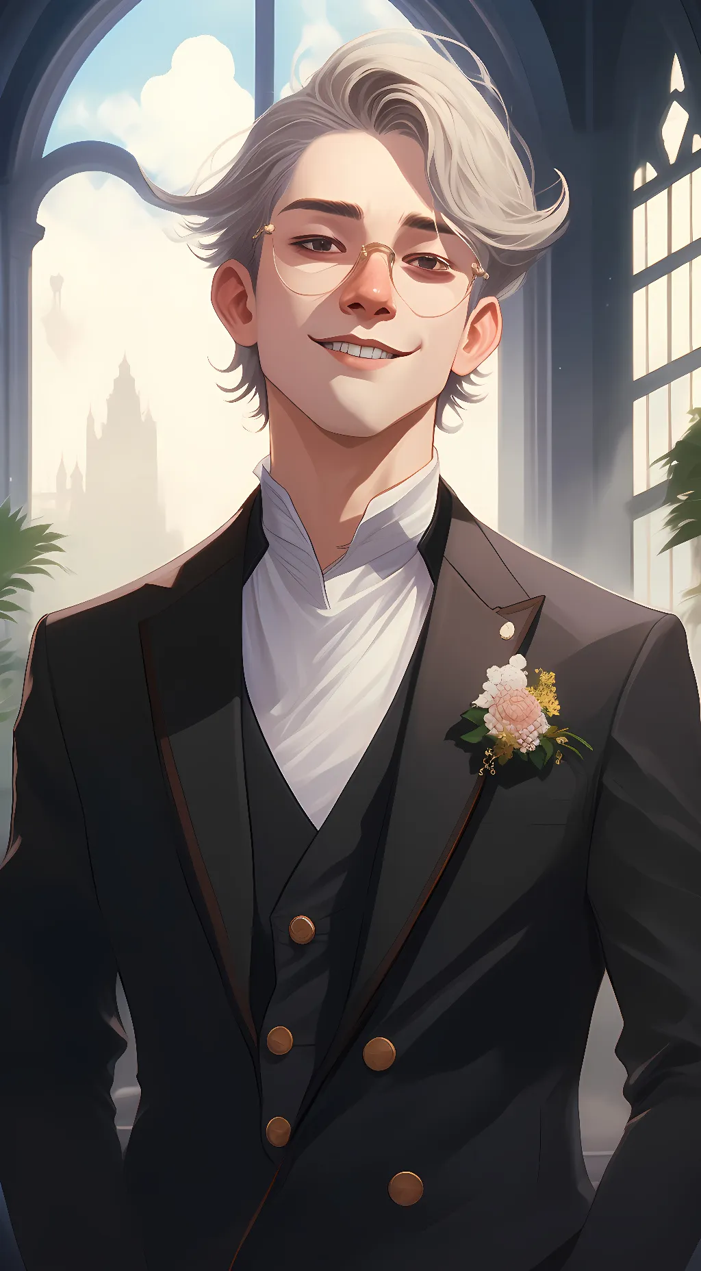 ai character: alex background