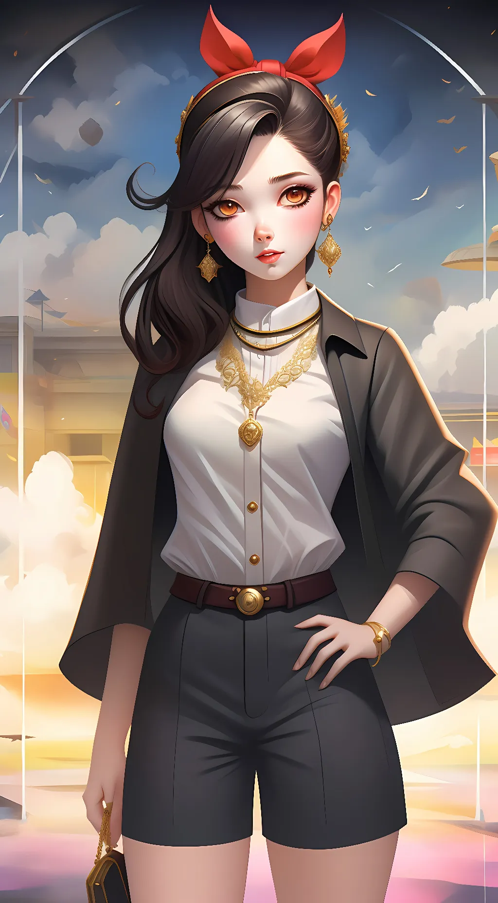 ai character: kanao  background