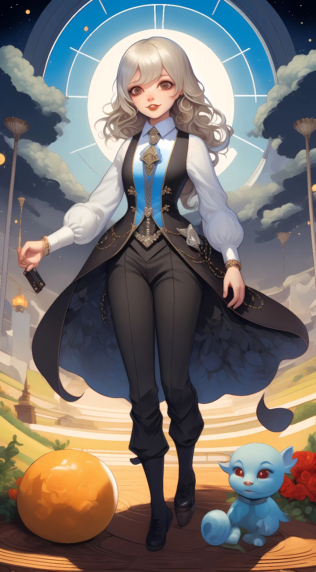 ai character: naomi background