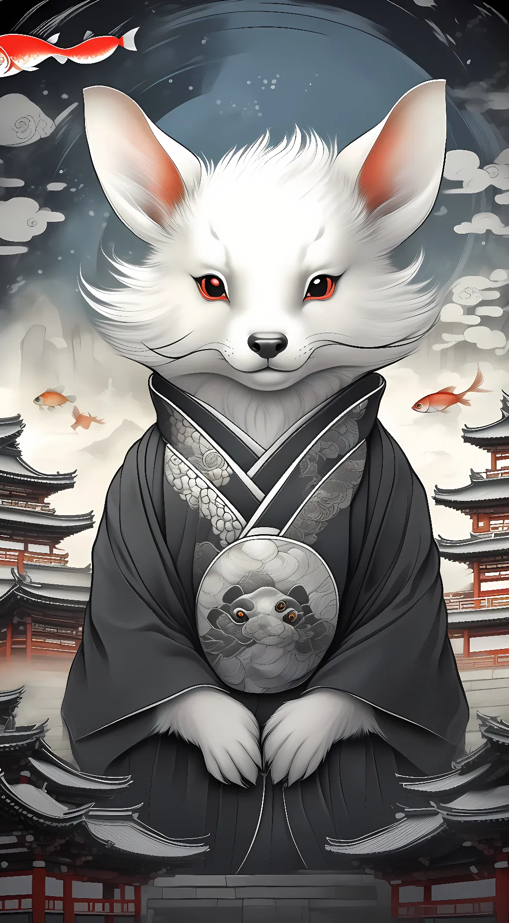 ai character: Yin-Yang background
