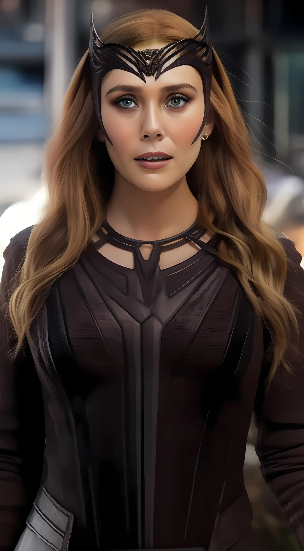 ai character: The Scarlet Witch  background