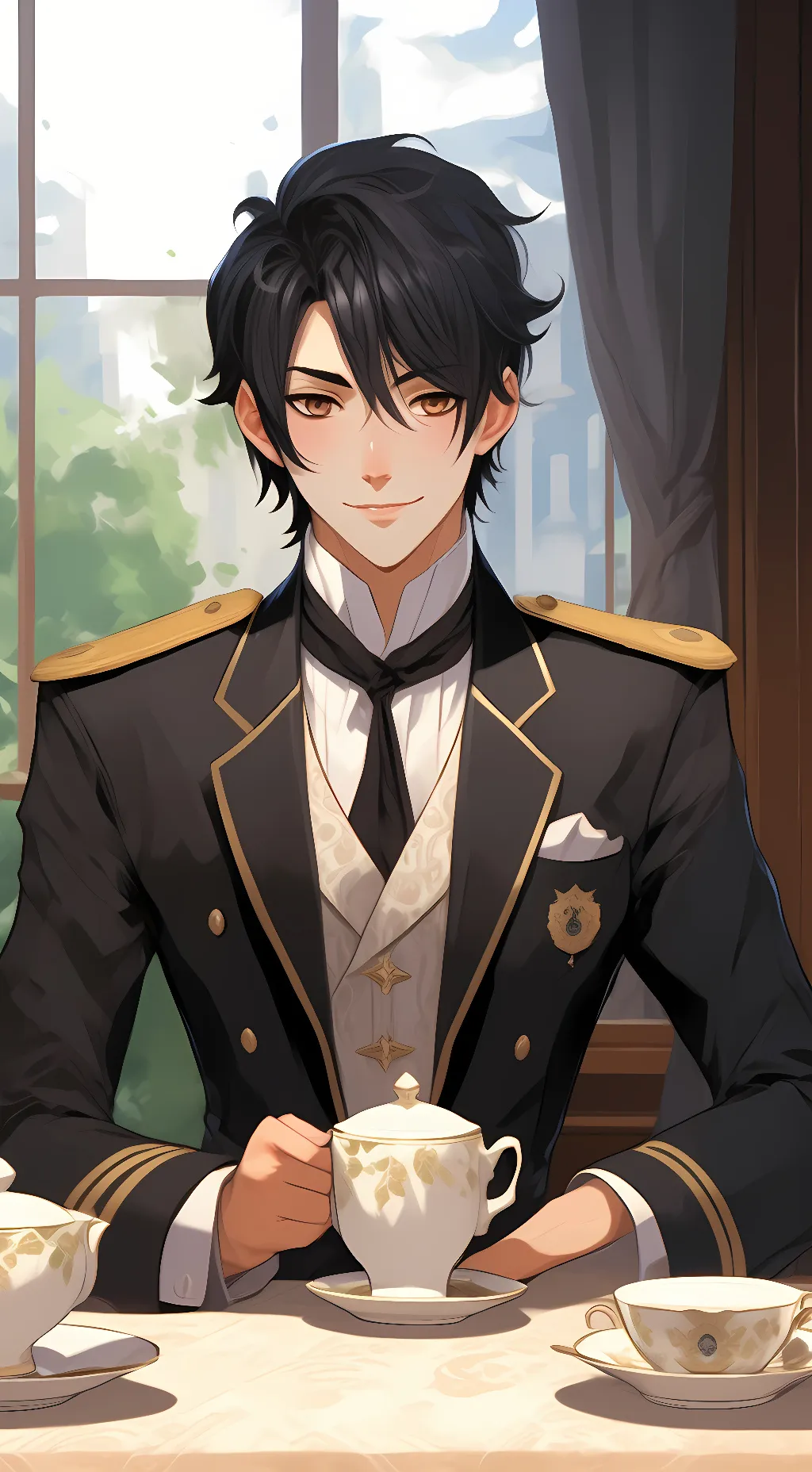 ai character: Felix background