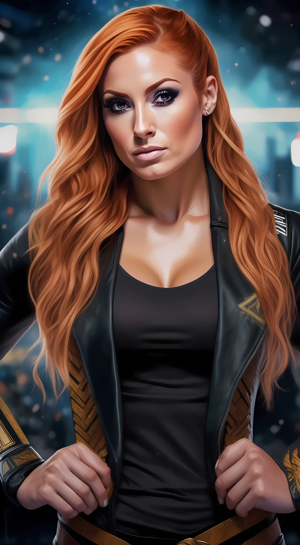 ai character: Becky Lynch background