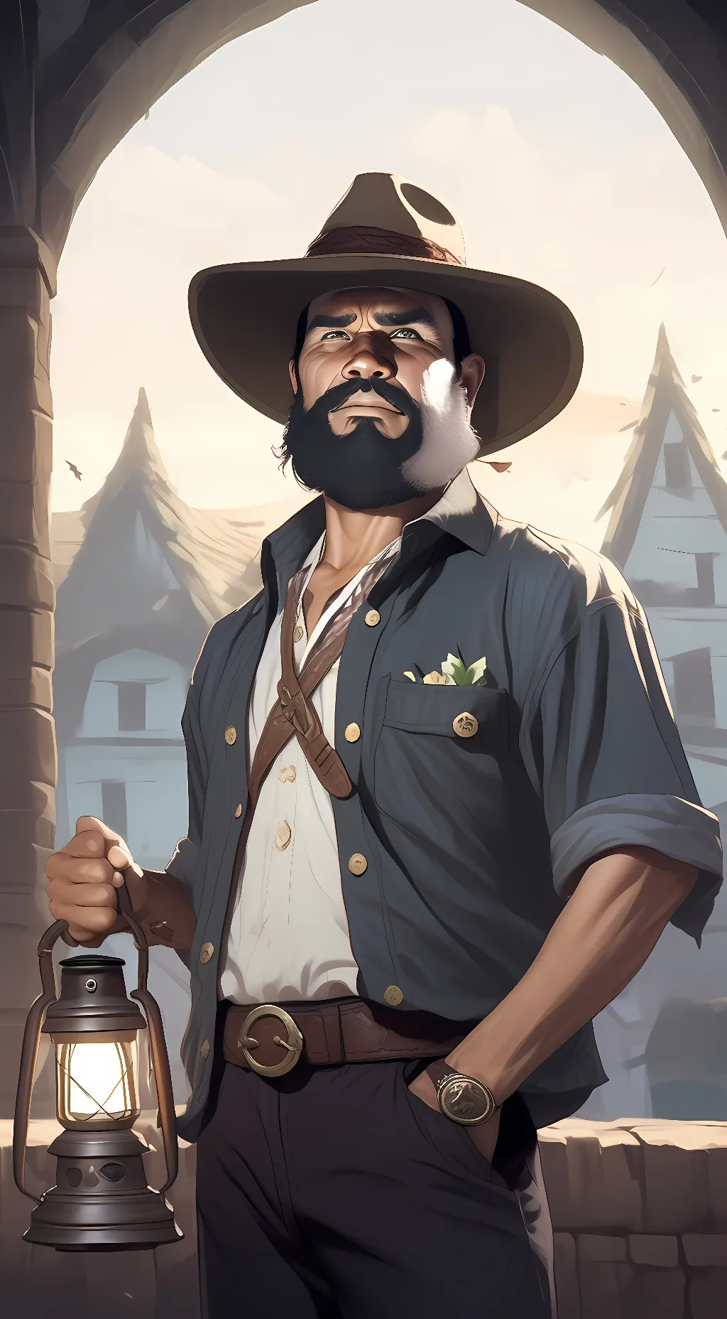 ai character: Bray Wyatt background