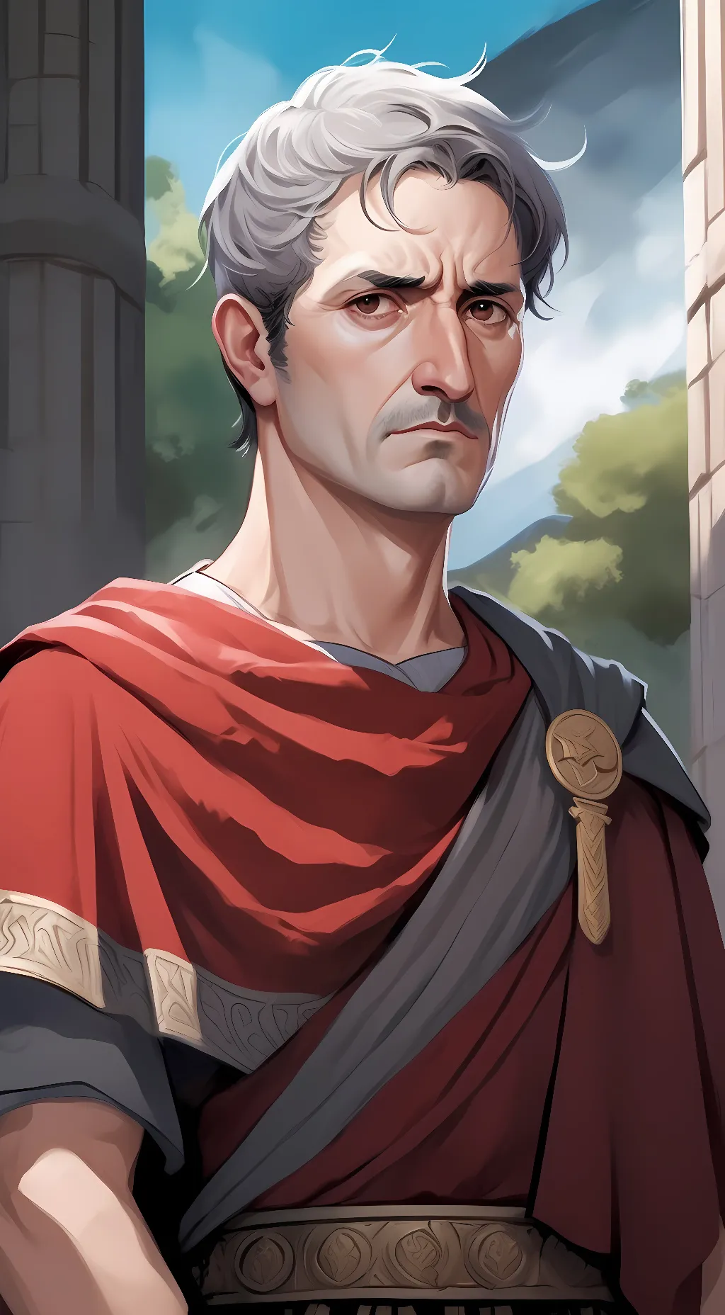 ai character: Julius G. Caesar background