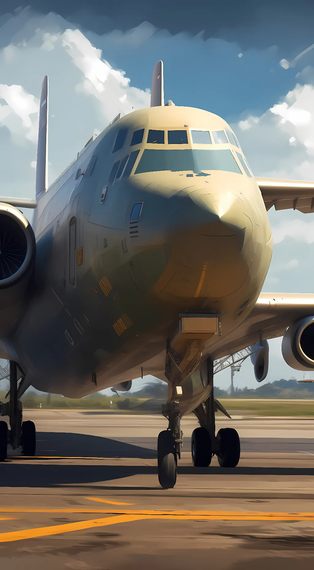 ai character: Mini c17 background