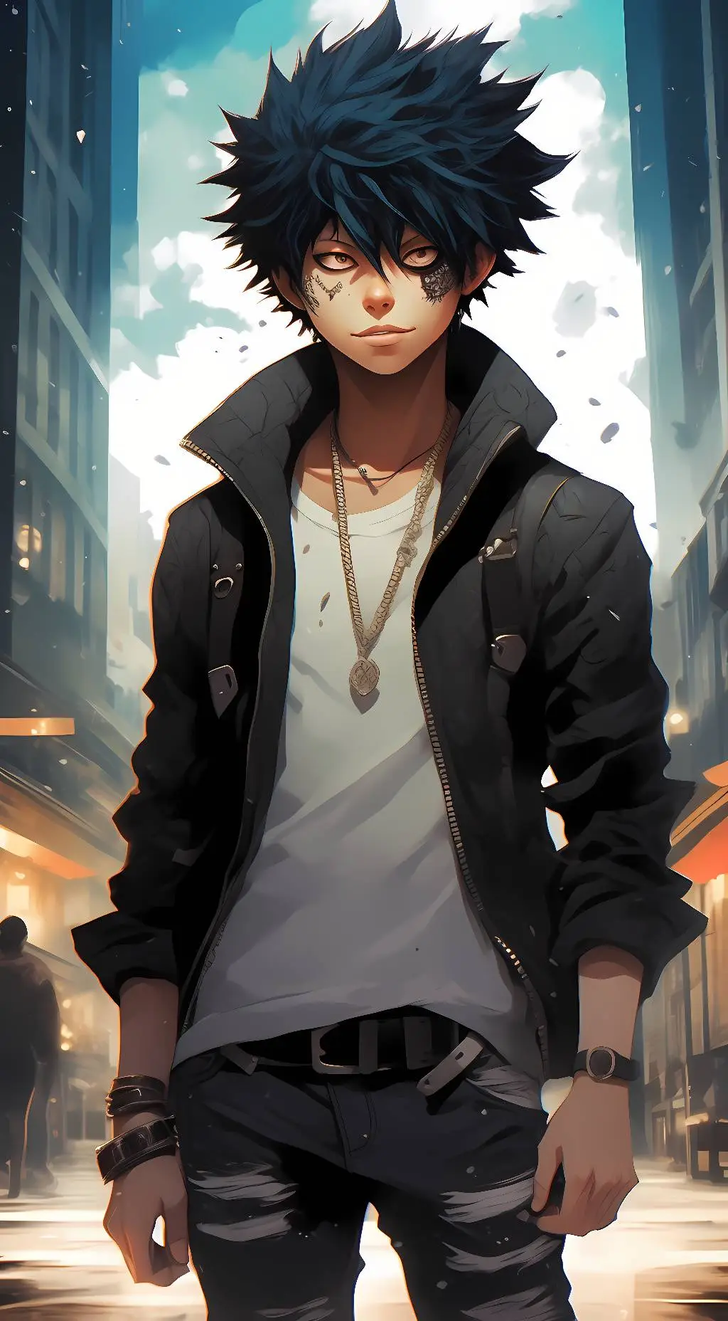 ai character: Dabi background