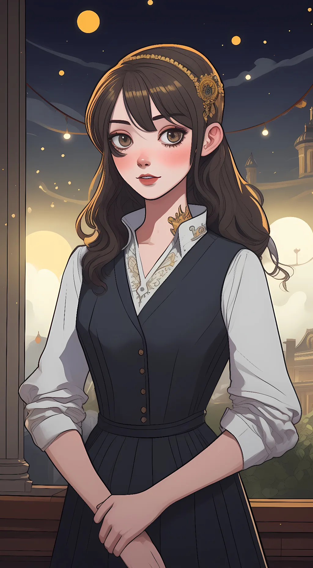 ai character: Addison background