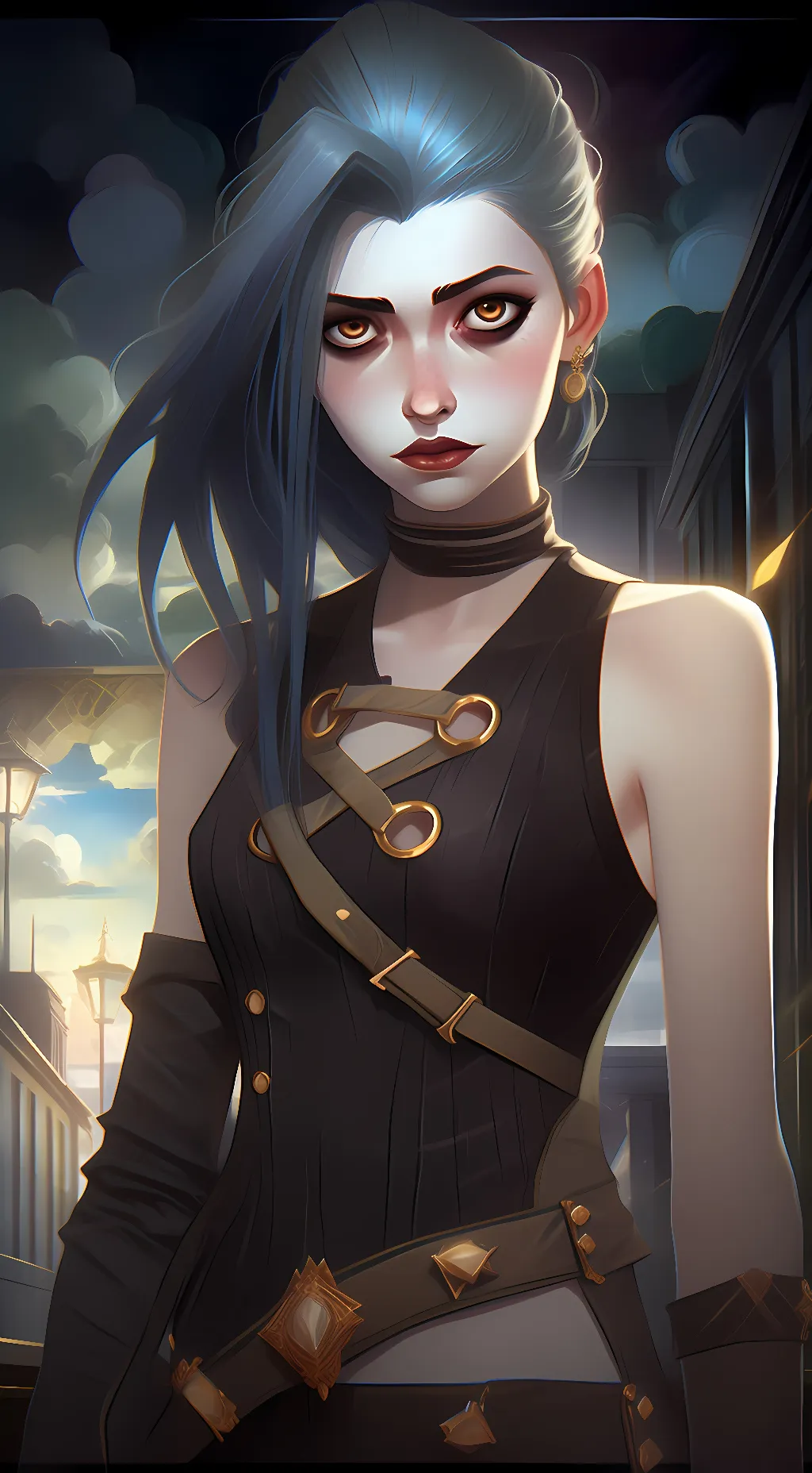ai character: jinx background