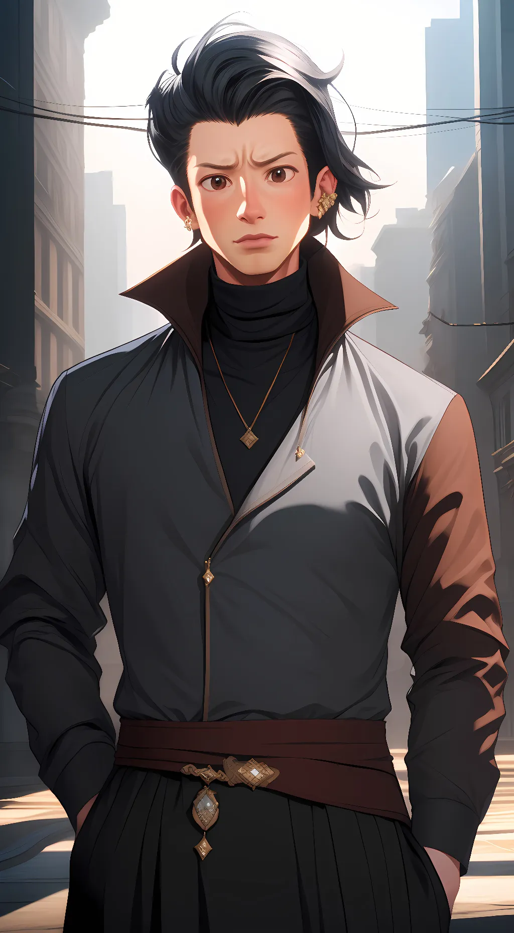 ai character: Enter background