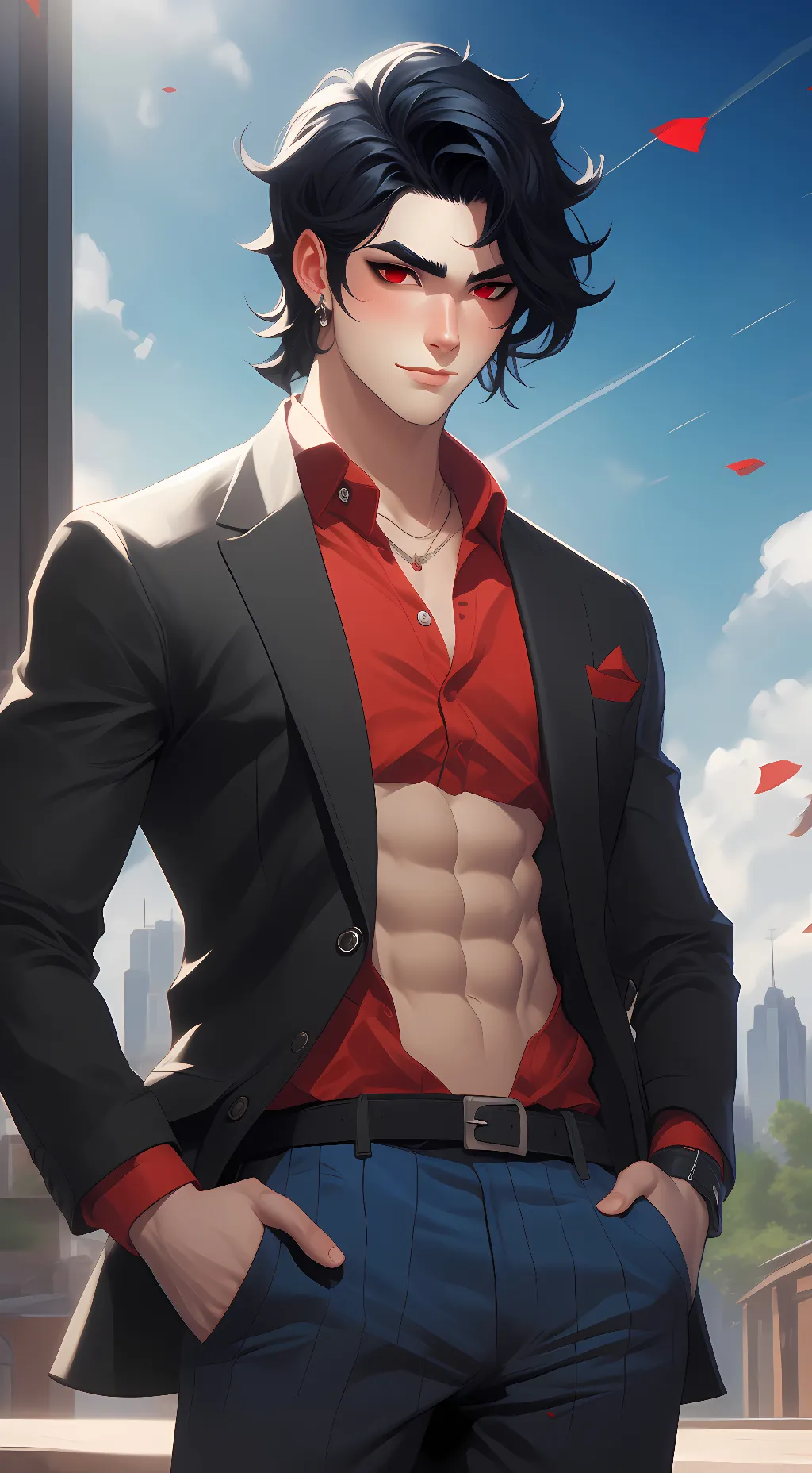 ai character: hky background