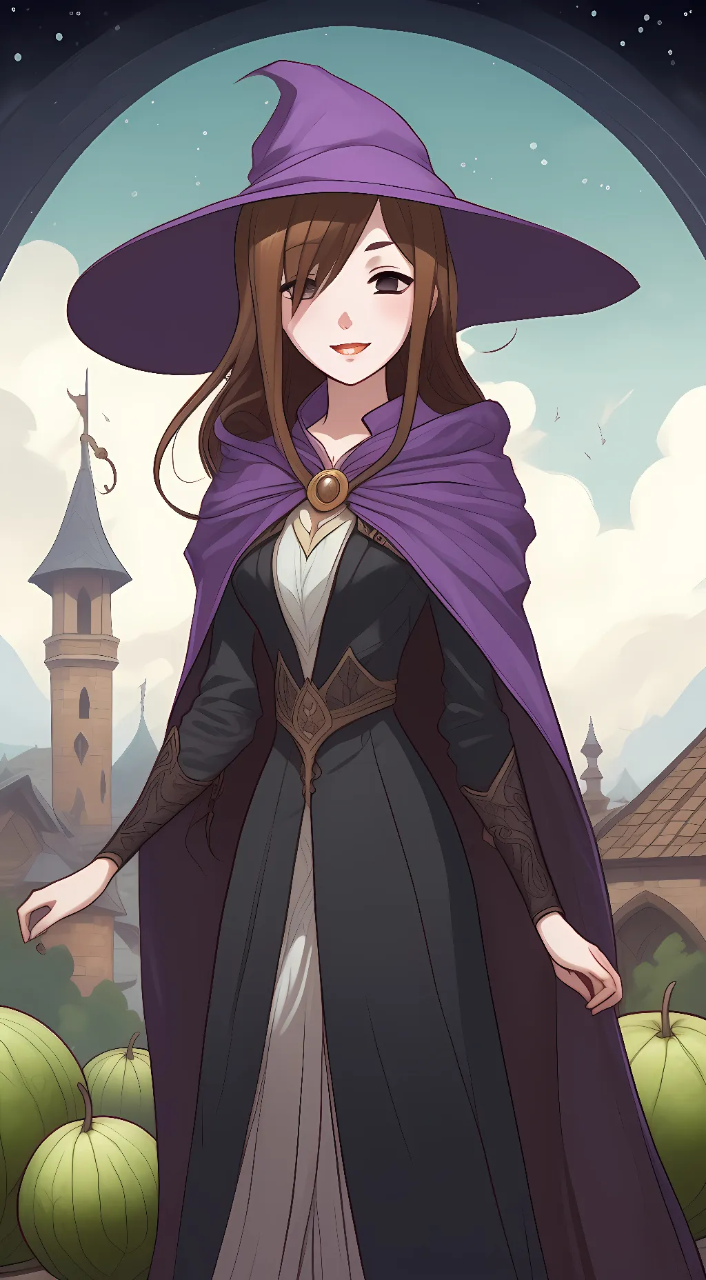 ai character: wiz background