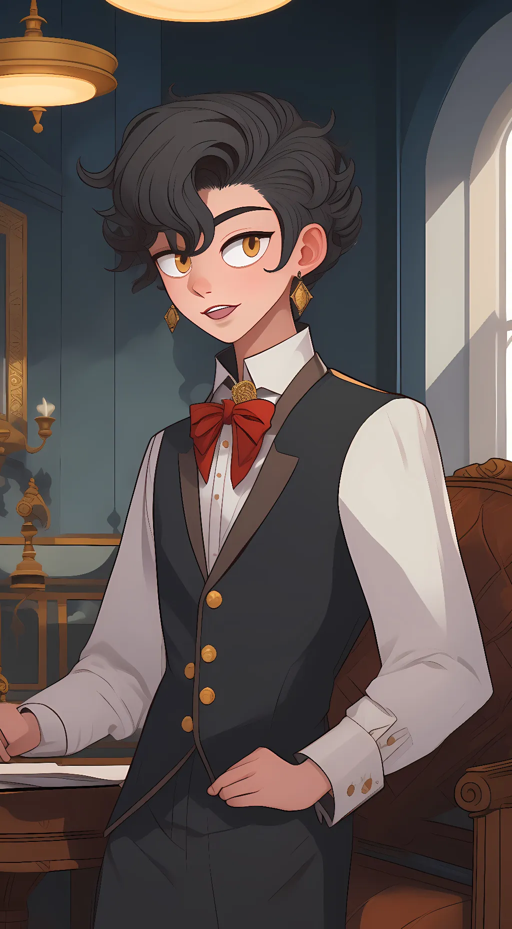 ai character: shadow the pirate background